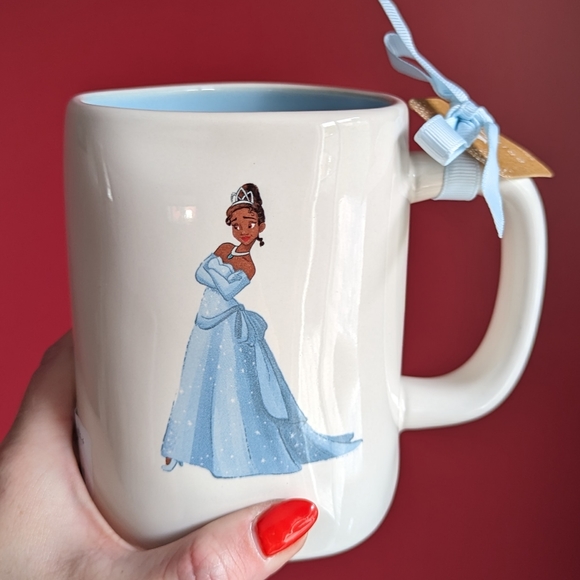 ❌SOLD❌Rae Dunn PRINCESS AND THE FROG Double Sided Process Tiana Mug - Picture 3 of 5